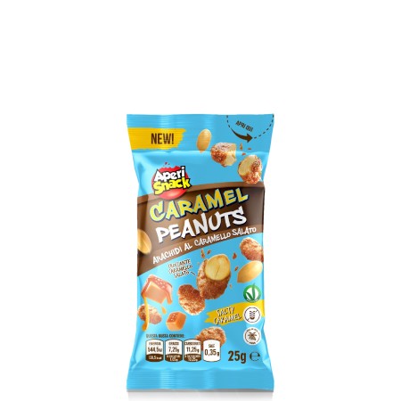 APERISNACK ARACHIDI PRALINATE AL CARAMELLO SALATO 25GRX 40 PEZZI -promo- scad. 31/07/26