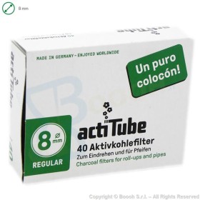 ACTITUBE FILTRI AL CARBONE 8 MM - 10 conf. X 40 PZ
