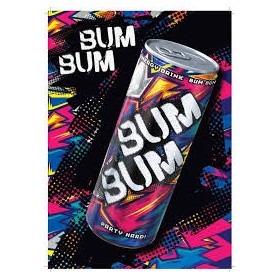 BUM BUM ENERGY DRINK 250ML X 24 PZ
