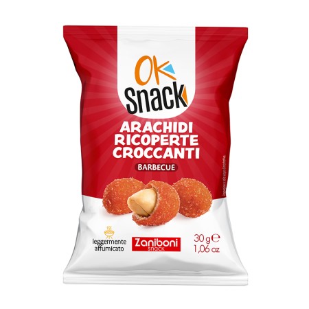 ZANIBONI ARACHIDI RICOPERTE BBQ 24PZ x 30GR - ZANIBONI