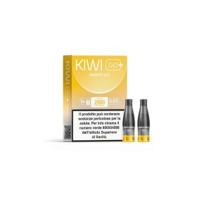 KIWI GO + POD - MANGO ICE 0 (2 PEZZI)