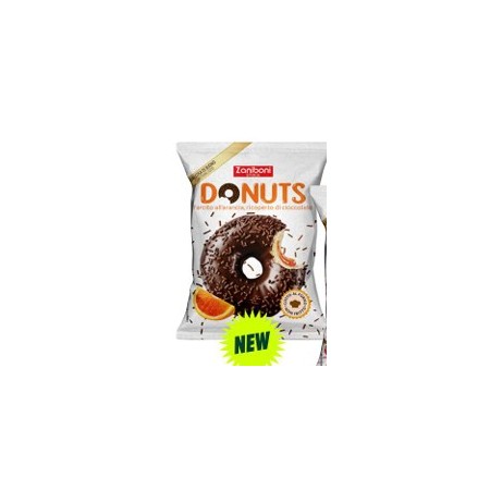 DONUT ARANCIO E CIOCCOLATO 60G x 18 PEZZI - ZANIBONI