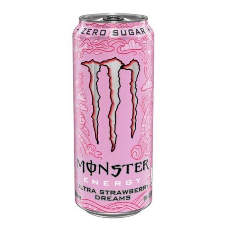 Monster Energy Ultra Strawberry Dreams 0,500 lt 24 PEZZI