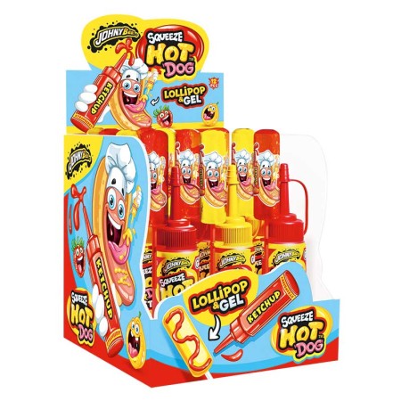 JOHNY BEE SQUEEZE HOT DOG 80GRX12 PZ - cod 673