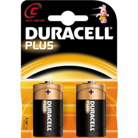 DURACELL 1/2 TORCIA LR14 BL.10X2 PLUS
