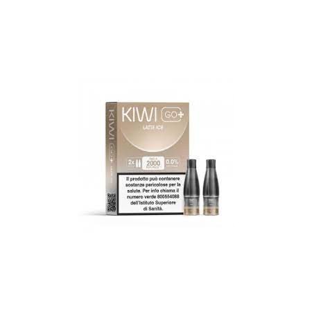 KIWI GO + POD - LATTE ICE 0 (2 PEZZI)