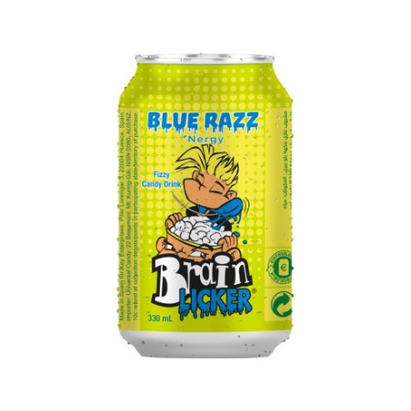 BRAIN LICKER BLUE RAZZ CONF.330ml x 12pezzi