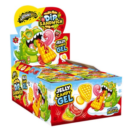 JOHNY BEE DIP SANDWICH 40g X 18pz - cod 708