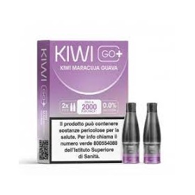 KIWI GO + POD - KIWI MARACUJA GUAVA 20 (2 PEZZI)