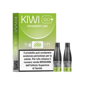 KIWI GO + POD - STRAWBERRY LIME 20 (2 PEZZI)