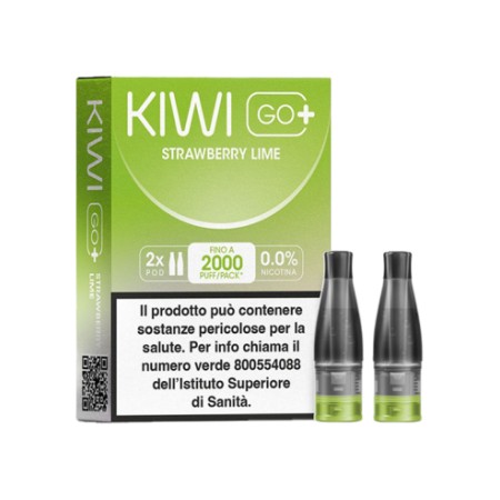 KIWI GO + POD - STRAWBERRY LIME 20 (2 PEZZI)