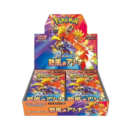 BOX HEAT WAVE ARENA sv9a - ( CONFEZIONE SIGILLATA DA 30 BUSTINE X 5 CARTE ) POKEMON  GIAPPONESE