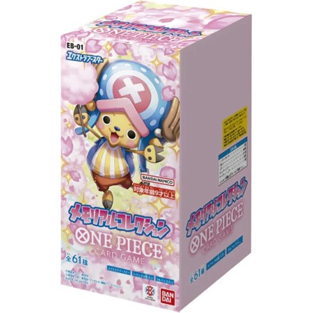 BOX EB01 - ( CONFEZIONE SIGILLATA DA 24 BUSTINE X 6 CARTE ) ONE PIECE GIAPPONESE