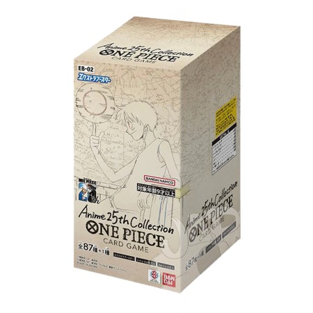 BOX EB02 - ( CONFEZIONE SIGILLATA DA 24 BUSTINE X 6 CARTE ) ONE PIECE GIAPPONESE