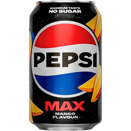 PEPSI MAX MANGO 330ML 24 LATTINE