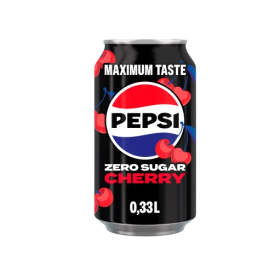 PEPSI MAX CHERRY 330ML 24 LATTINE