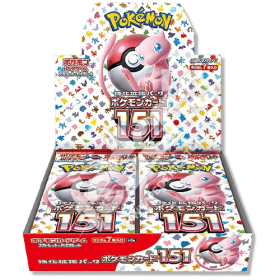 BOX 151 sv2a - ( CONFEZIONE SIGILLATA DA 20 BUSTINE X 7 CARTE ) POKEMON GIAPPONE