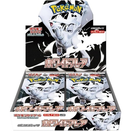 BOX WHITE FLARE sv11W - ( CONFEZIONE SIGILLATA DA 20 BUSTINE X 7 CARTE ) POKEMON GIAPPONESE