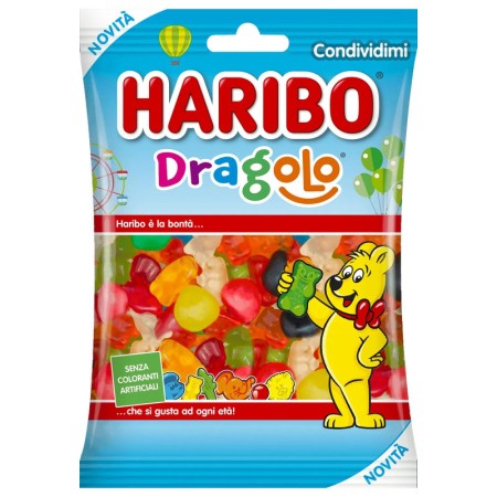 HARIBO DRAGOLO 80 G BUSTA SINGOLA