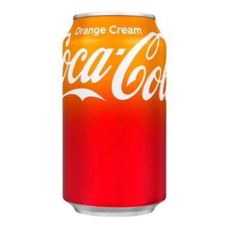 COCA COLA USA ORANGE CREAM 12 PEZZI