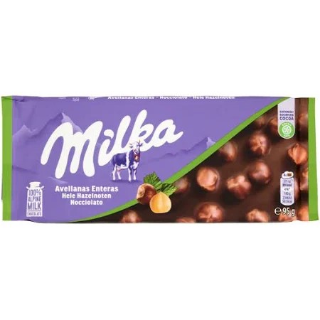 MILKA TAVOLETTA NOCCIOLE 90GR X 24PZ - MONDELEZ