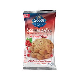 RISO SCOTTI GEMMA DI RISO AI FRUTTI ROSSI 35 GR X 30 PZ - DB