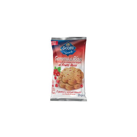 RISO SCOTTI GEMMA DI RISO AI FRUTTI ROSSI 35 GR X 30 PZ - DB