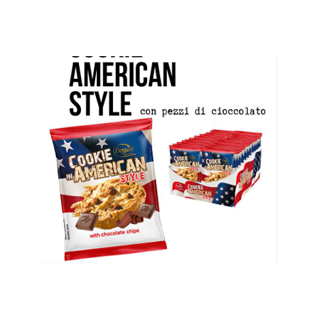 COOKIE IN AMERICAN STYLE (cartone da 24 pezzi) 22G - ZANIBONI