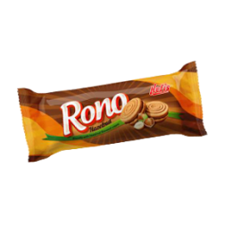 RONO biscotti farciti NOCCIOLA (cartone da 12 pezzi) 45G - ZANIBONI