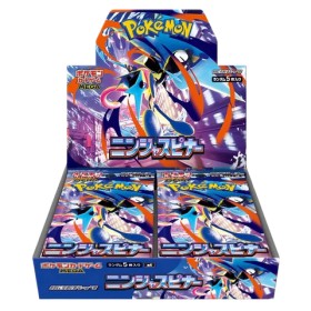 BOX NINJA SPINNER m4 - ( CONFEZIONE SIGILLATA DA 30 BUSTINE X 5 CARTE ) POKEMON GIAPPONESE