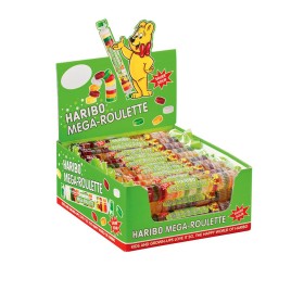 HARIBO MEGA ROULETTE SOUR INCARTATO SINGOLARMENTE 40 PEZZI