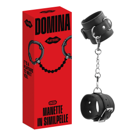 Domina manette similpelle