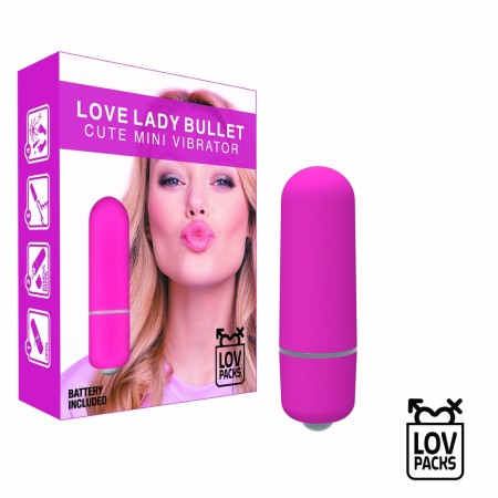 Love Lady Bullet - mini vibratore in confezione tascabile