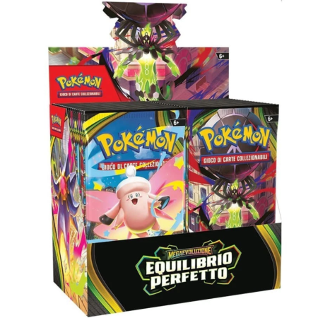 BOX Equilibrio Perfetto – Display Booster Box 36 Buste – Mega Evoluzione (ITALIANO)