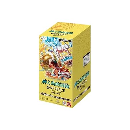 BOX OP15 - ( CONFEZIONE SIGILLATA DA 24 BUSTINE X 6 CARTE ) ONE PIECE GIAPPONESE
