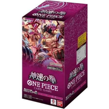 BOX OP11 - ( CONFEZIONE SIGILLATA DA 24 BUSTINE X 6 CARTE ) ONE PIECE COREANO