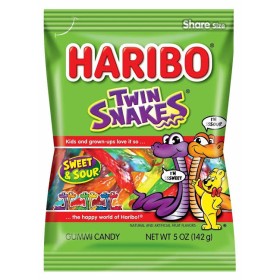 Haribo Buste TWINS SNAKES 80gr BUSTA SINGOLA