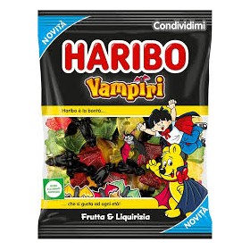 BUSTINA HARIBO VAMPIRI 80 G BUSTA SINGOLA