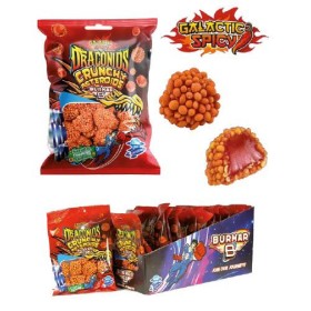 CRUNCHY ASTEROIDS SPICY 90 g EXPO 14 PEZZI