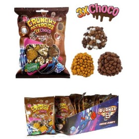 CRUNCHY ASTEROIDS CHOCO 90 g EXPO 14 PEZZI