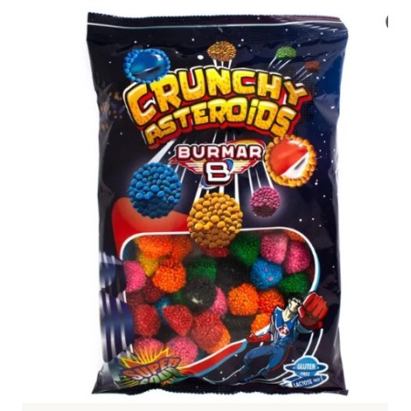 CRUNCHY CRUNCHY ASTEROIDS ACIDULI 90 g EXPO 14 PEZZI