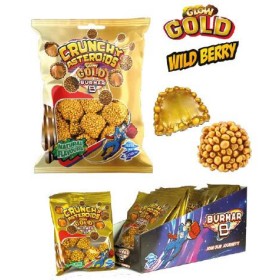 CRUNCHY ASTEROIDS GLOW GOLD 90 g EXPO 14 PEZZI