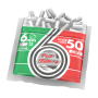 POP FILTERS FILTRI 6MM SPUGNA 40PZ X 50 UNITA' X DISTRIBUTORE