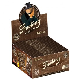 SMOKING BROWN CARTINA KING SIZE