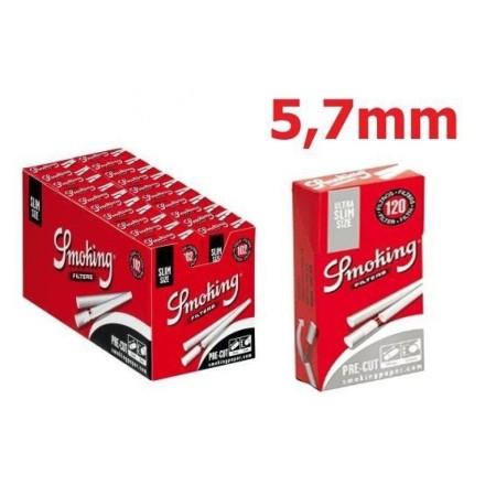 FILTRI ULTRA SLIM SMOKING 5,7mm 20x120pz