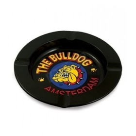 POSACENERE THE BULLDOG IN ALLUMINIO NERO