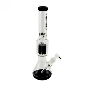 ATOMIC Glass Bong 7mm 45cm Clear + Black art.0212640