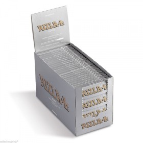 RIZLA SILVER CARTINA SUPERSOTTILE confezione 100 Libretti