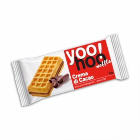 YOOHOO WAFFLE AL CACAO GR.50 PEZZI 12 - ZANIBONI