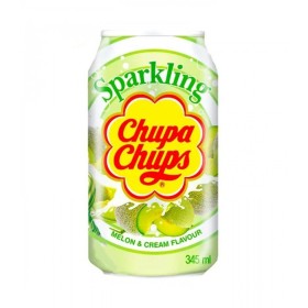 BEVANDA CHUPA CHUPS SPARKLING GUSTO MELONE E PANNA LATTINA 250ML CARTONE 24 PZ. -promo- scad. 15/07/26